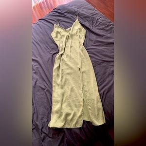 Aritzia Wilfred Only Slip Dress with Slit - M